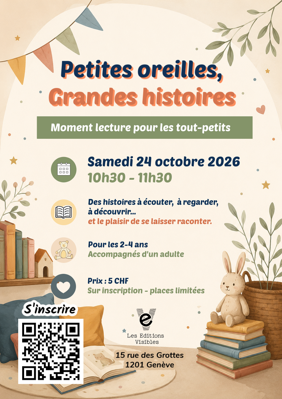Petites oreilles, grandes histoires – Moment lecture 2-4 ans