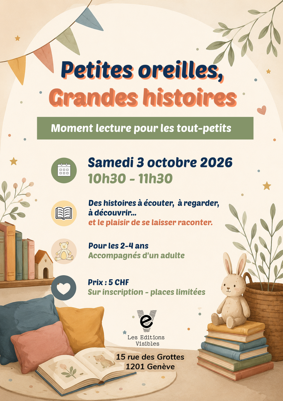 Petites oreilles, grandes histoires – Moment lecture 2-4 ans