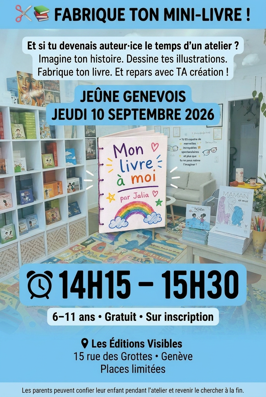 Atelier création mini-livre - Jeudi 10 septembre - 14h15