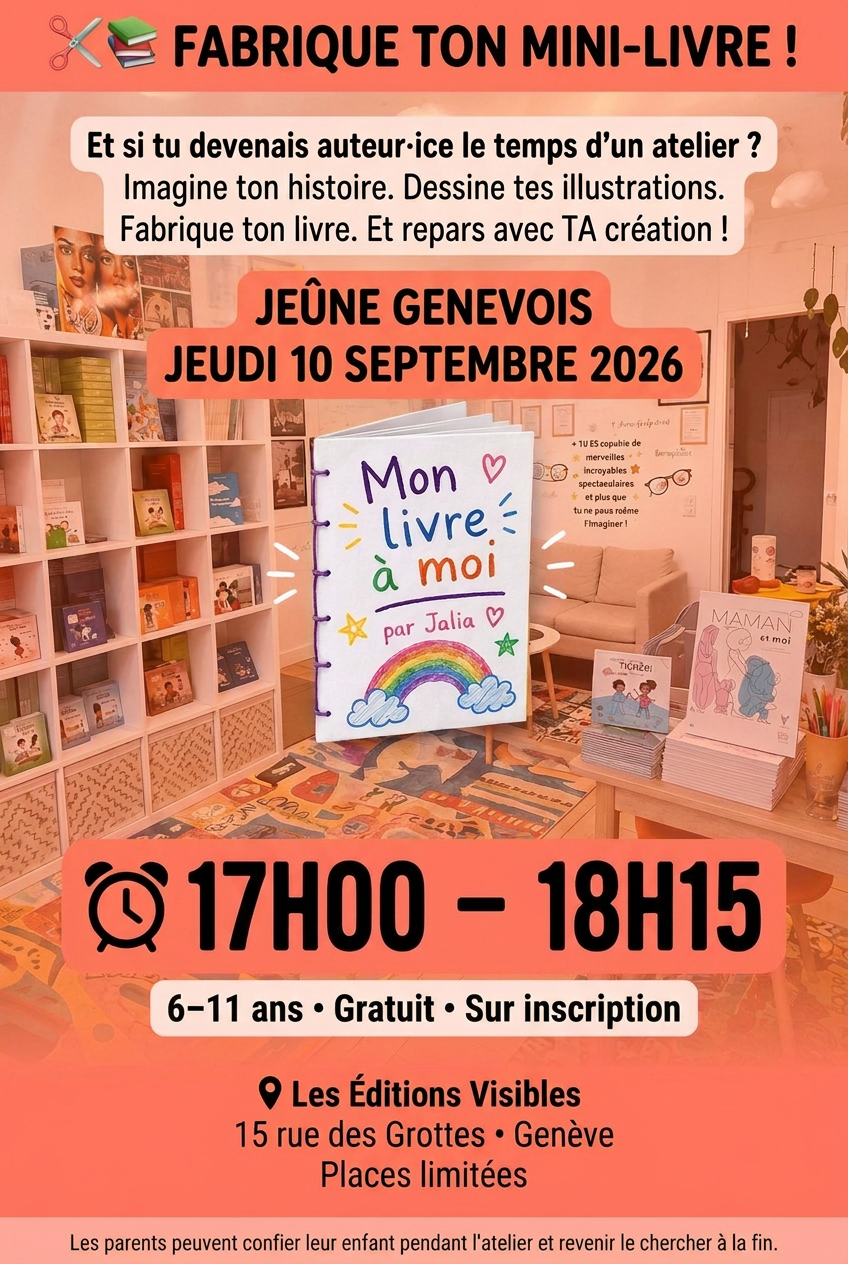 Atelier création mini-livre - Jeudi 10 septembre - 17h00