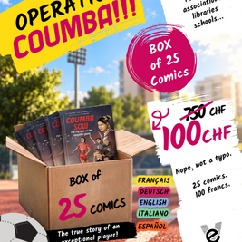 Operation Coumba : Box of 25 Comics (English) | Les Éditions Visibles