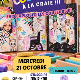 Atelier créatif 🎨 — Dessine à la craie !