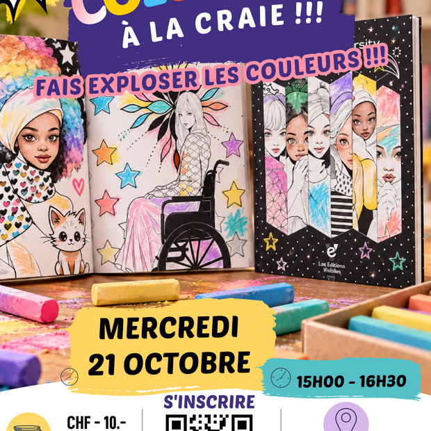 Atelier créatif 🎨 — Dessine à la craie !