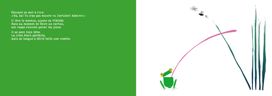 Une grenouille à hublots (la myopie)