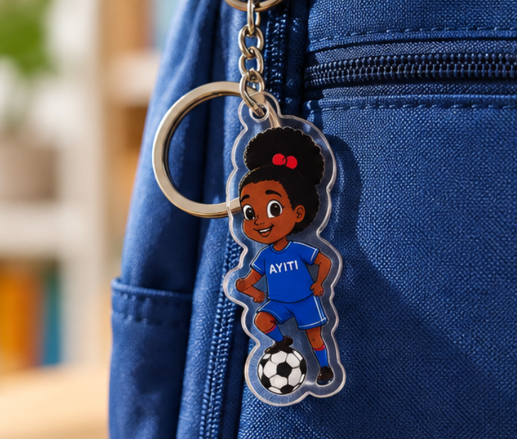 Porte-clé Tichéri Football Ayiti