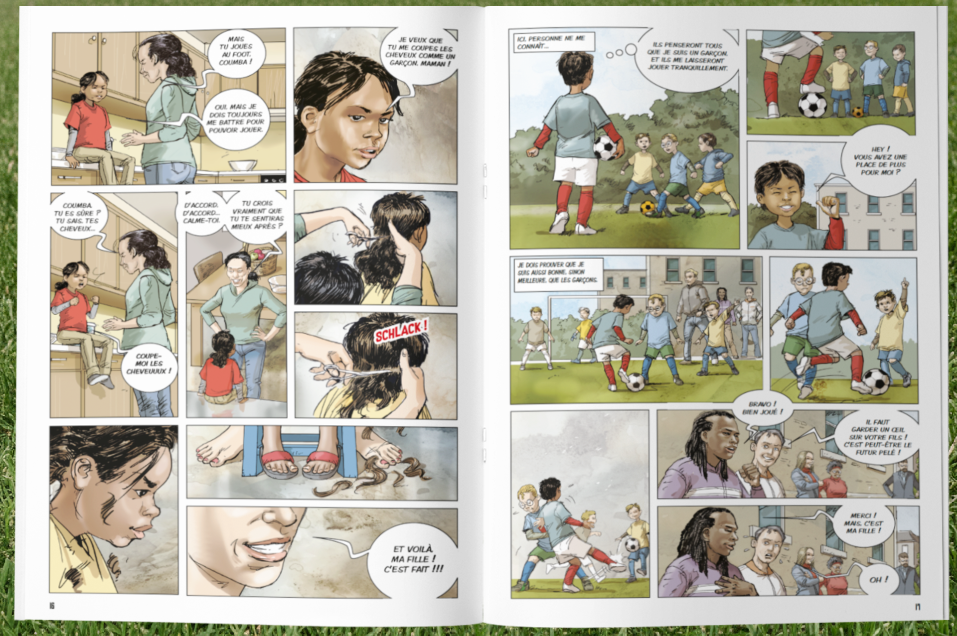 Coumba Sow, pour l'amour du foot