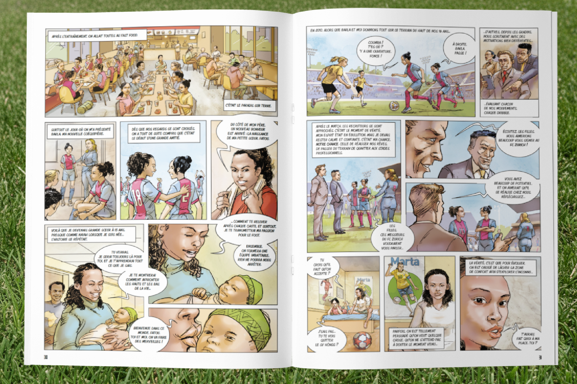 Coumba Sow, pour l'amour du foot