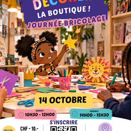 Aide-nous à décorer la boutique ! | Journée bricolage (14h00)