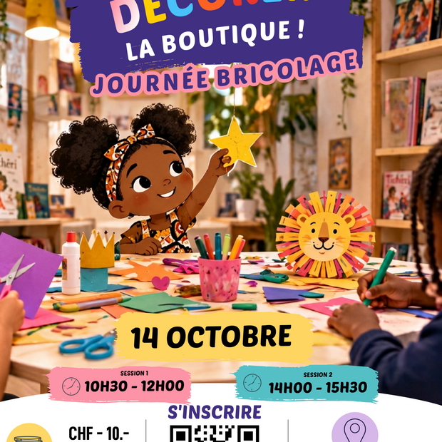 Aide-nous à décorer la boutique ! | Journée bricolage (14h00)