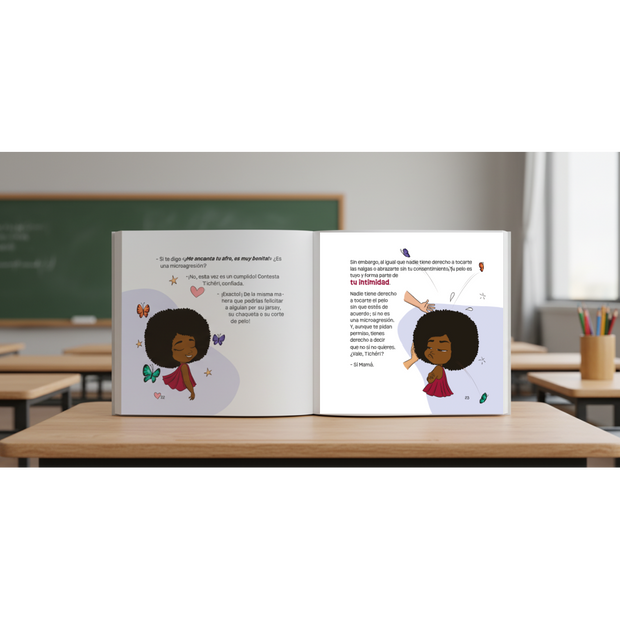 El pelo afro - Las aventuras de Tichéri