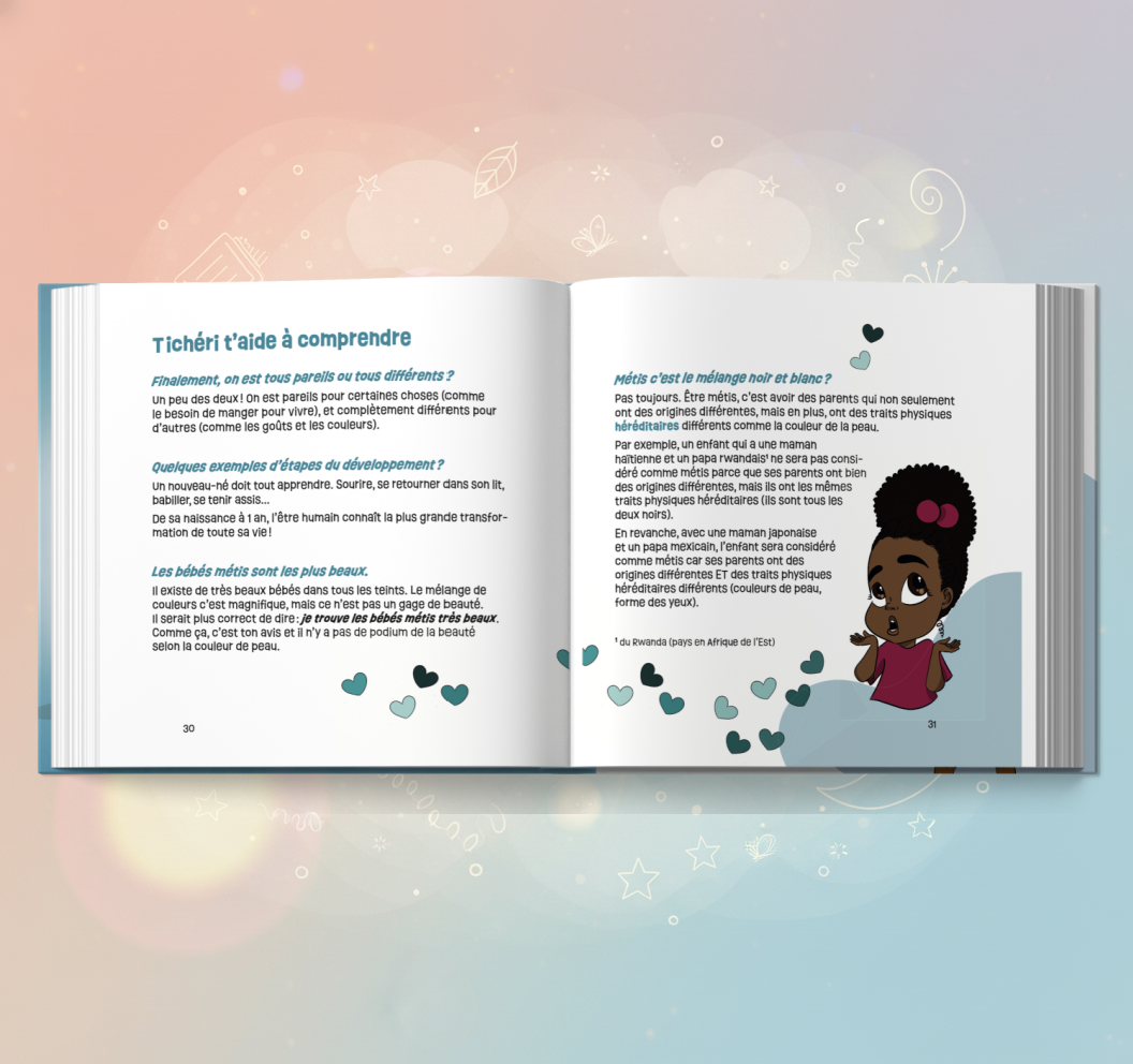 Les tout-petits, parlons du métissage - Les aventures de Tichéri