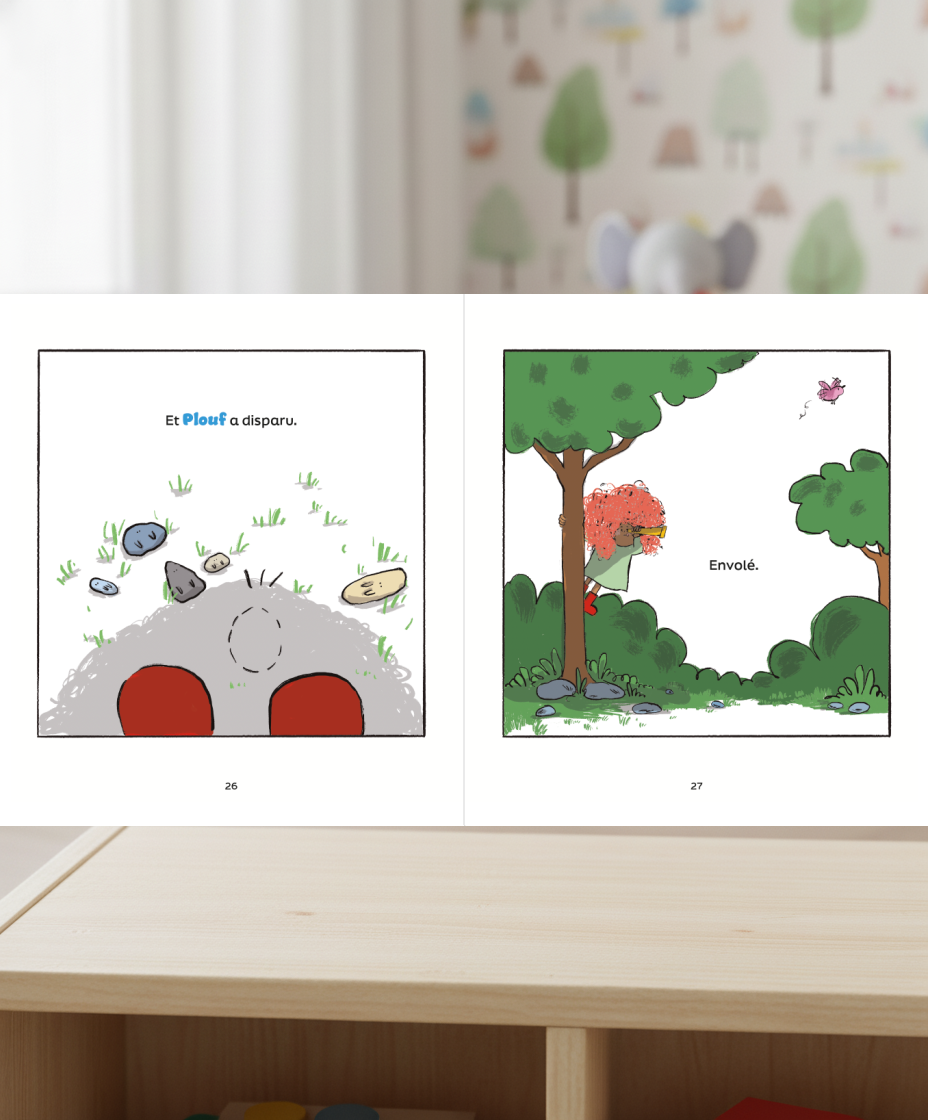 Plouf dans les nuages