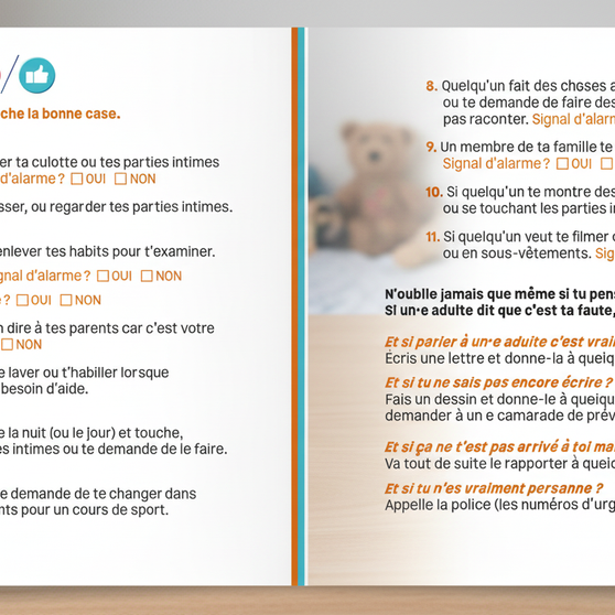 Mon corps est à moi (parlons d'attouchements)