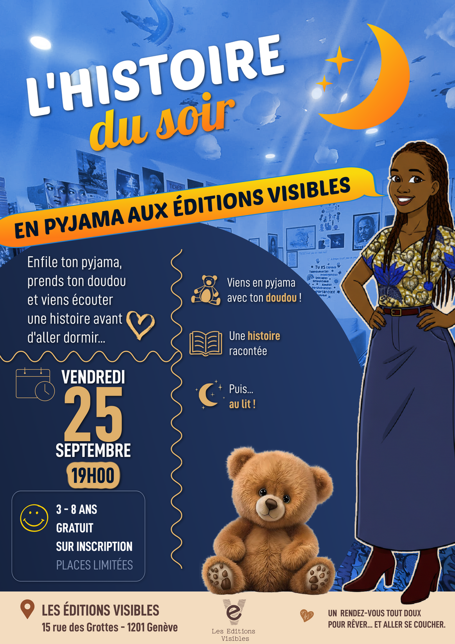 L'histoire du soir du 25 septembre | En pyjama aux Éditions Visibles