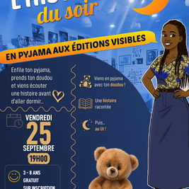 L'histoire du soir du 25 septembre | En pyjama aux Éditions Visibles
