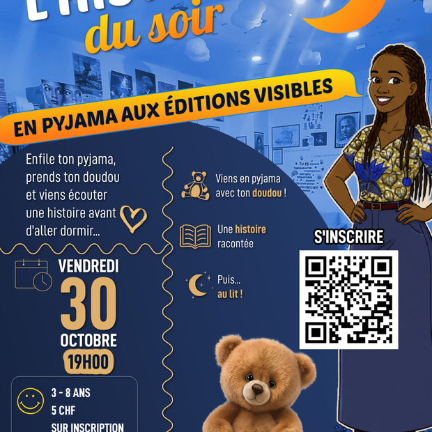 L'histoire du soir du 30 octobre | En pyjama aux Éditions Visibles