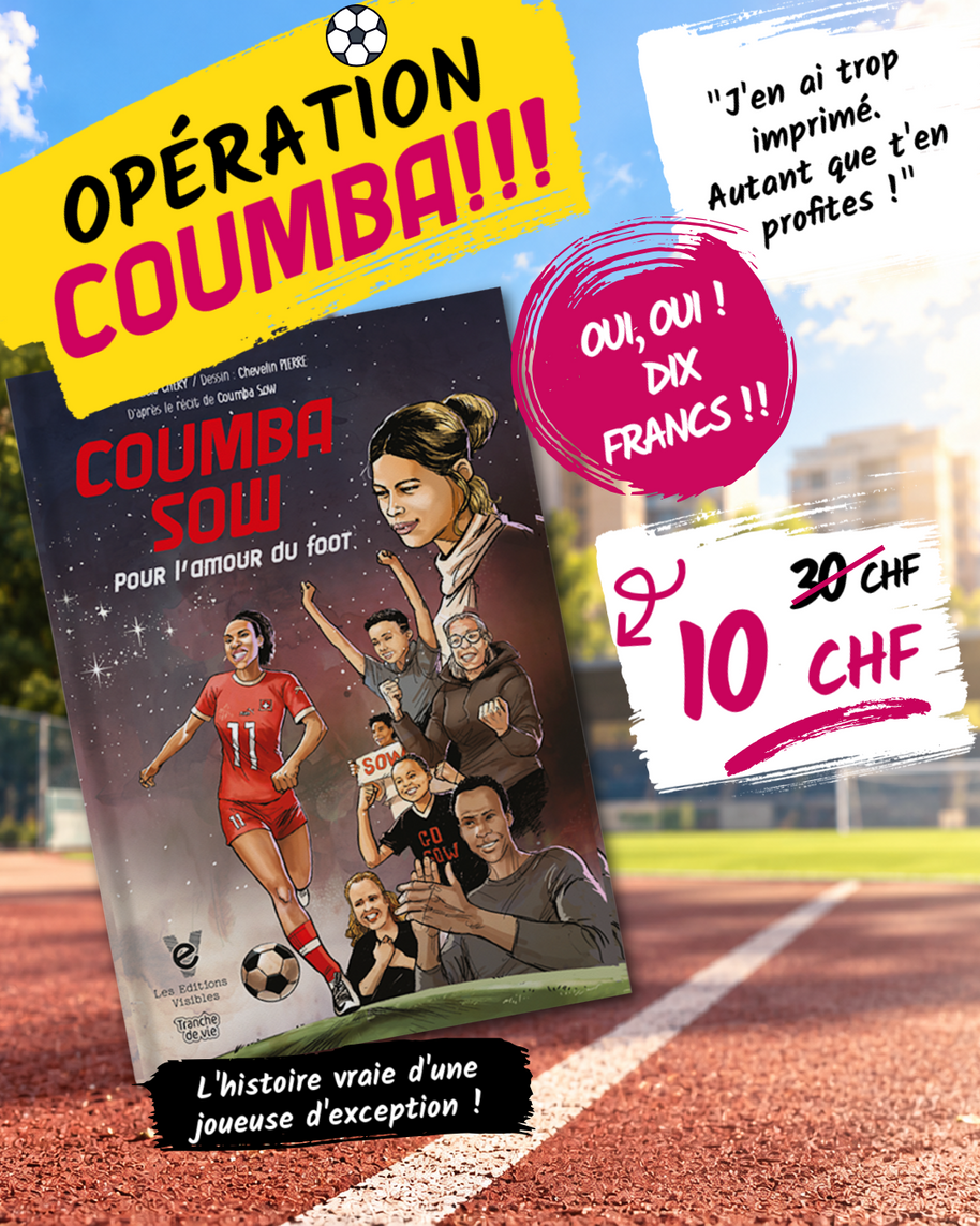 Opération Coumba : 1 BD à 10CHF | Les Éditions Visibles