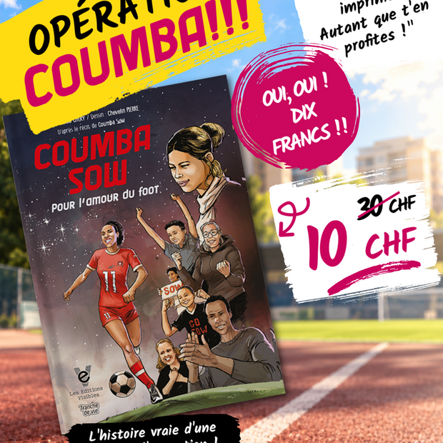 Opération Coumba : 1 BD à 10CHF | Les Éditions Visibles