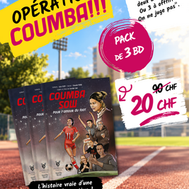 Opération Coumba : Pack de 3 BD | Les Éditions Visibles