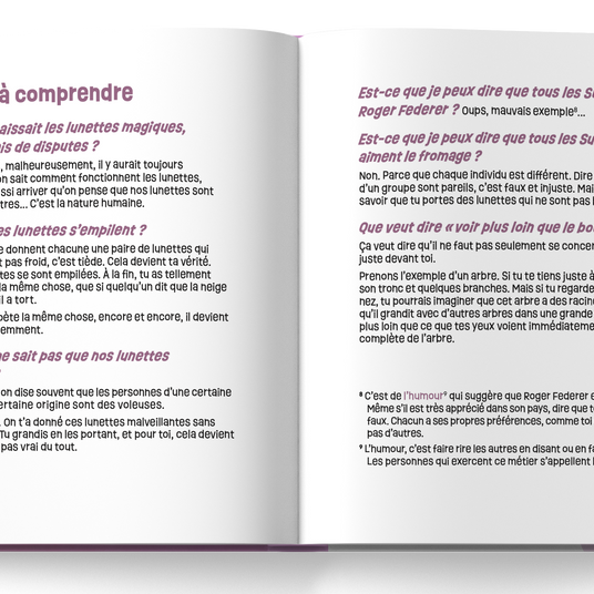 Les lunettes magiques (parlons divergences d'opinions) - Les aventures de Tichéri