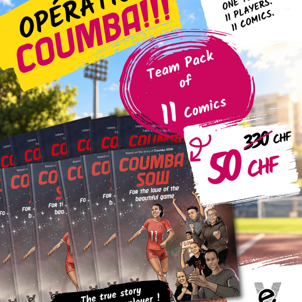 Operation Coumba : Team Pack of 11 Comics | Les Éditions Visibles