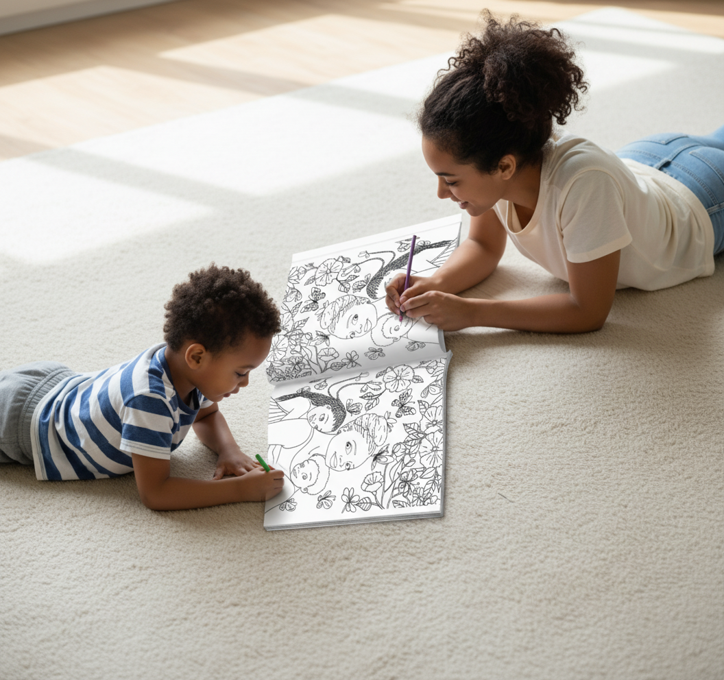 Voyage coloré à travers le Cancer de Maman