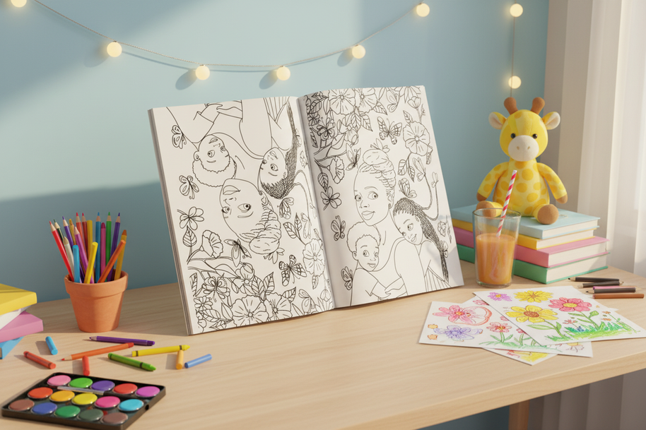 Voyage coloré à travers le Cancer de Maman