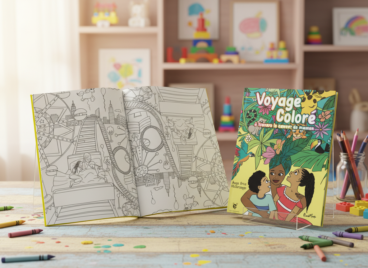 Voyage coloré à travers le Cancer de Maman