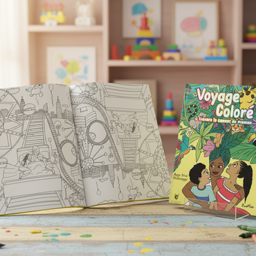 Voyage coloré à travers le Cancer de Maman