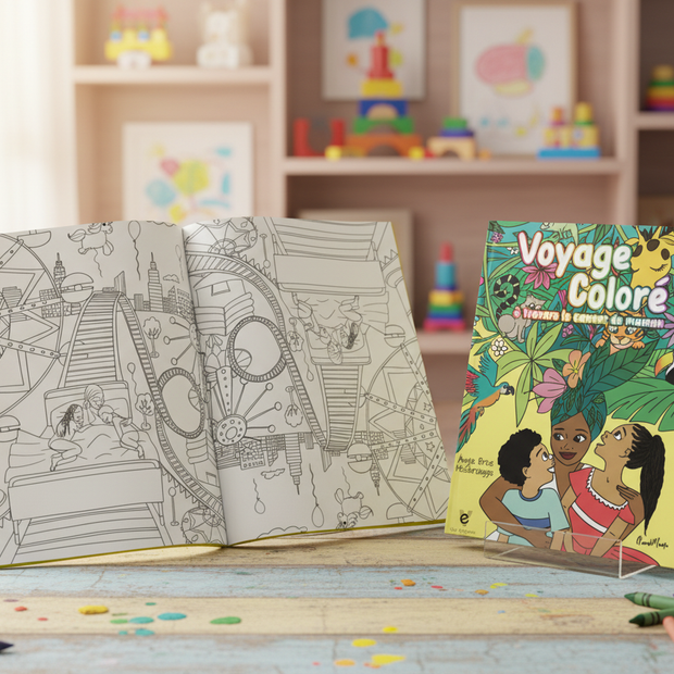 Voyage coloré à travers le Cancer de Maman