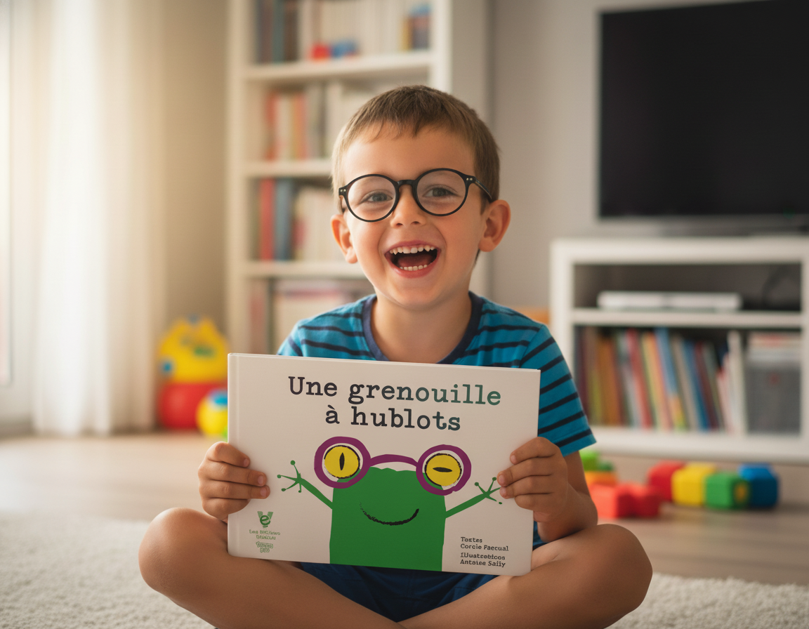 Une grenouille à hublots (la myopie)