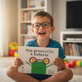 Une grenouille à hublots (la myopie)