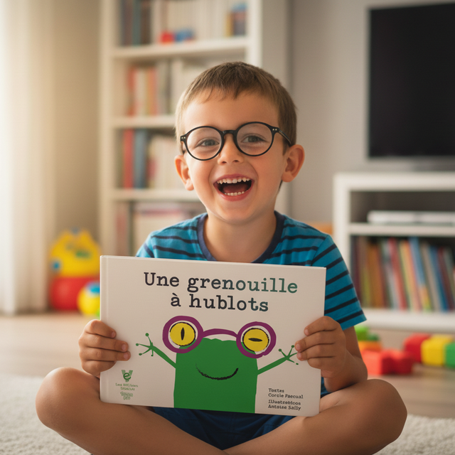 Une grenouille à hublots (la myopie)